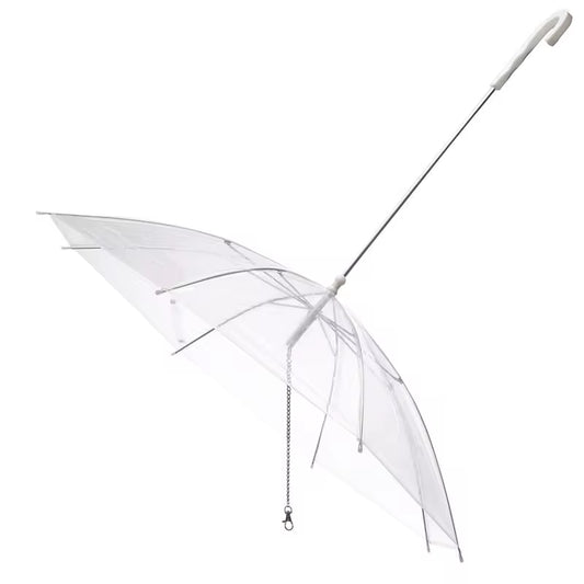 2022 Adjustable Rainproof and Snowproof Umbrella Leash for Small Dogs