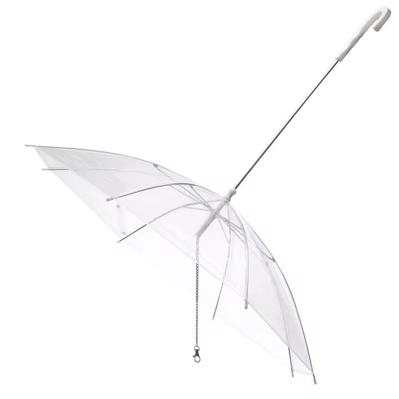 2022 Adjustable Rainproof and Snowproof Umbrella Leash for Small Dogs